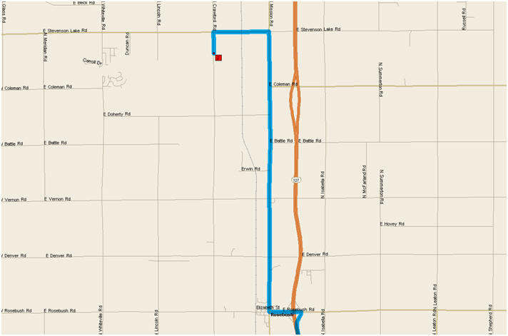 Rosebush_Exit_map